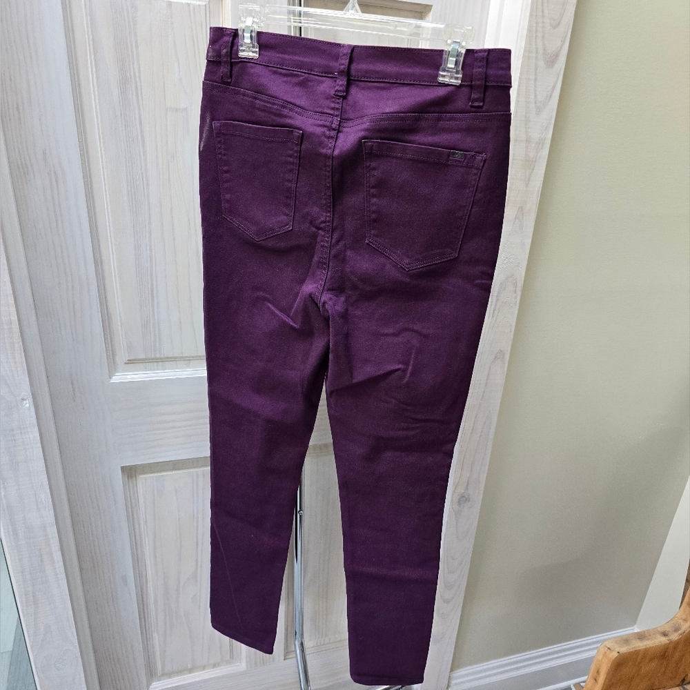 DIANE GILMAN BEADED JEANS DG2  PURPLE - Picture 2 of 5